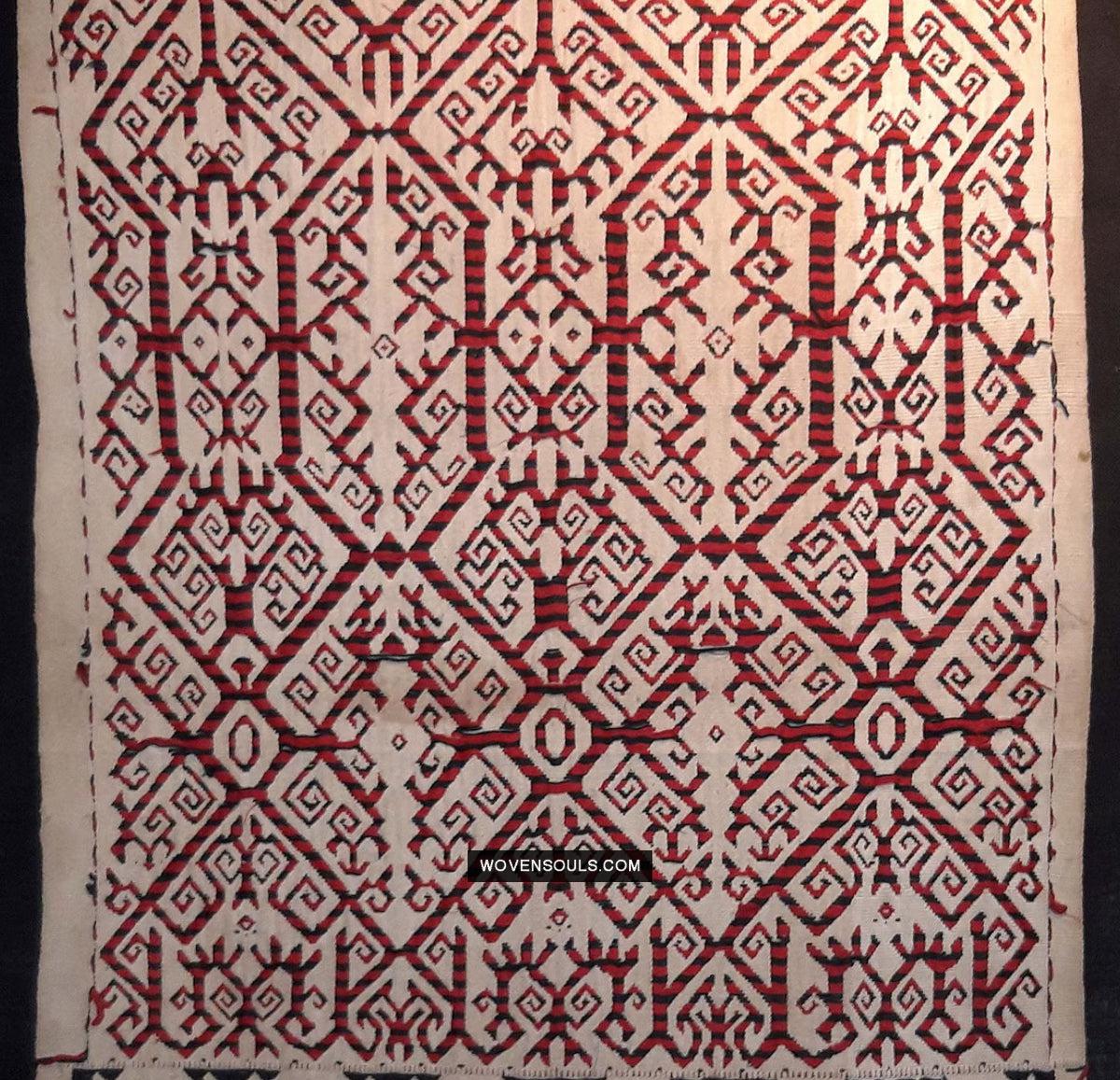 1795 Antique Pua Pilih Dayak Textile-WOVENSOULS Antique Textiles &amp; Art Gallery