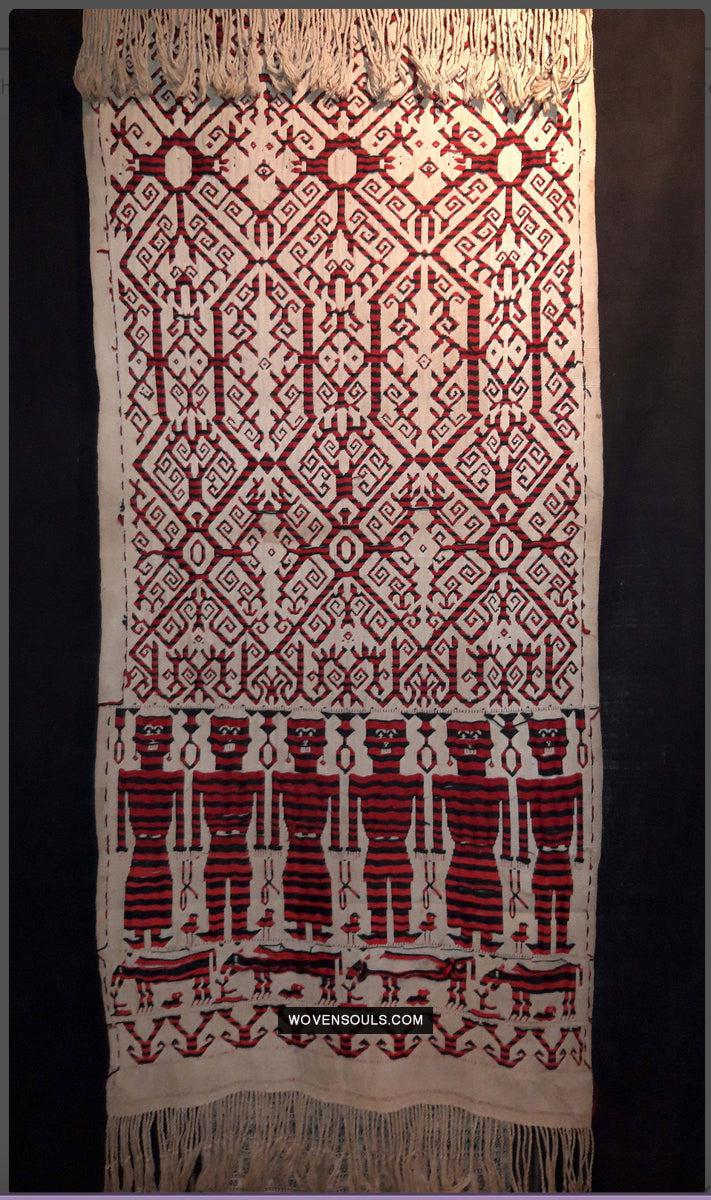 1795 Antique Pua Pilih Dayak Textile-WOVENSOULS Antique Textiles &amp; Art Gallery