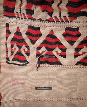 1795 Antique Pua Pilih Dayak Textile-WOVENSOULS Antique Textiles &amp; Art Gallery