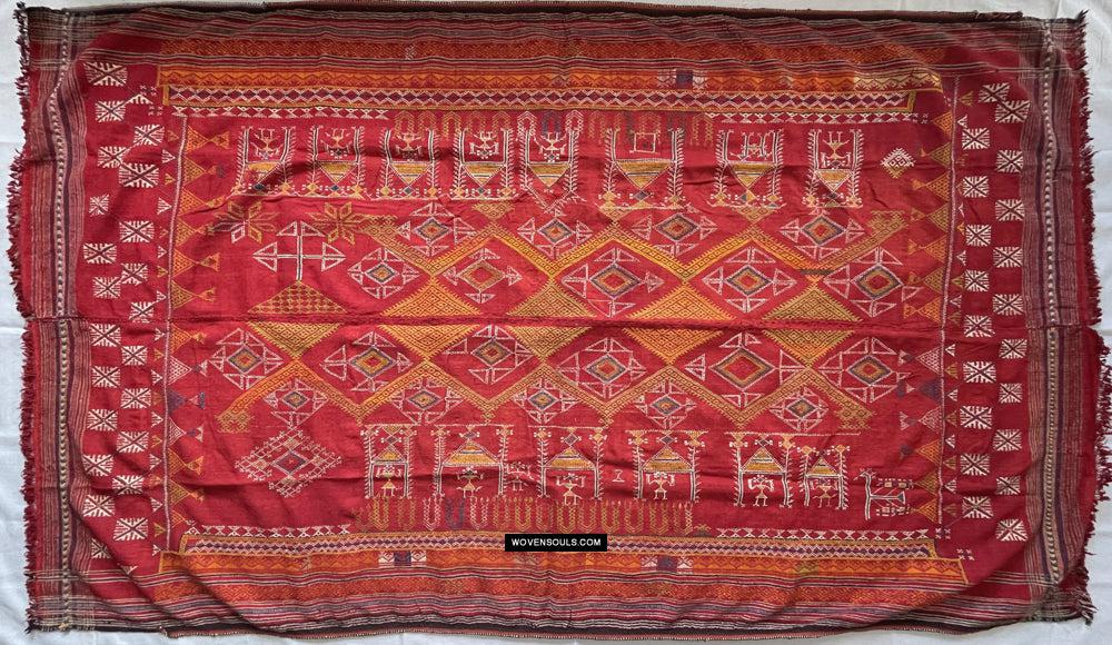 1796 Vintage Shekhawati Bishnoi Rajasthani Wedding Shawl Odhana