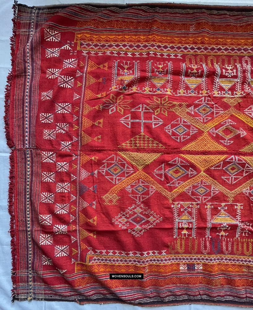 1796 Vintage Shekhawati Bishnoi Rajasthani Wedding Shawl Odhana