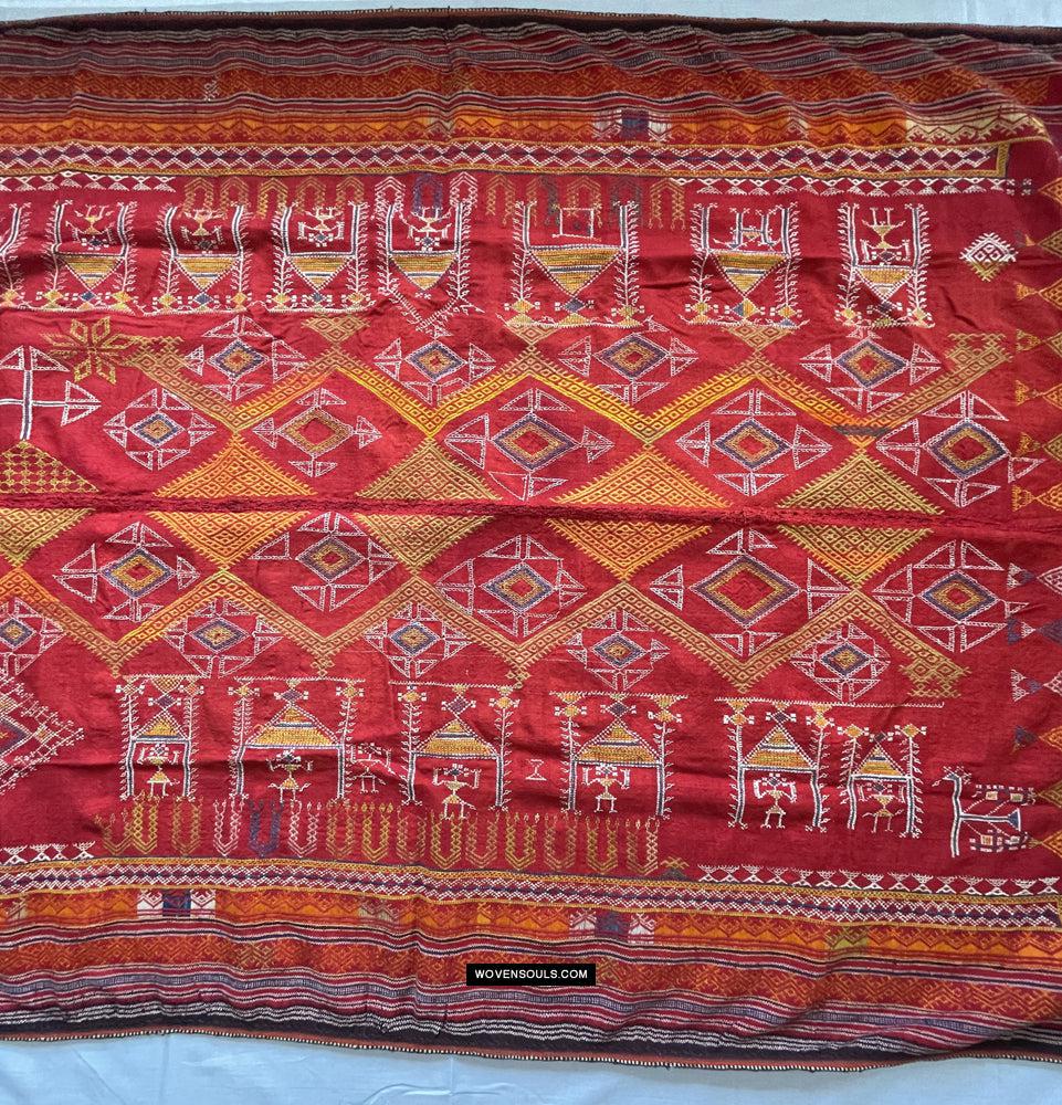 1796 Vintage Shekhawati Bishnoi Rajasthani Wedding Shawl Odhana