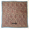 1799 Antique Kashmir Pashmina Shawl Fragment - Antique Interior Decor 