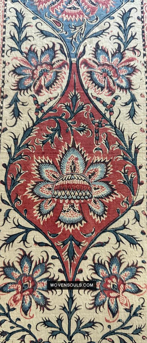 1801 Antique Palampore Kalamkari - Antique Decor Home Museum