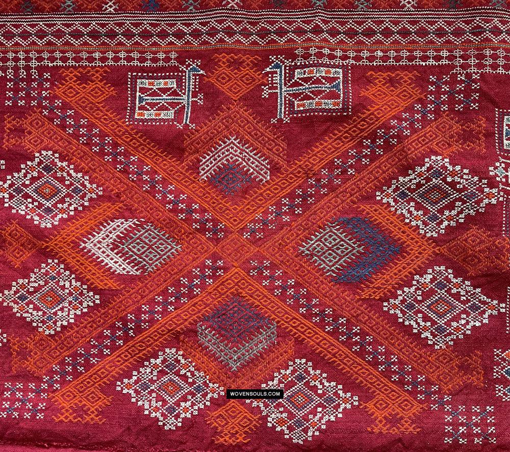 1802 Vintage Shekhawati Bishnoi Rajasthani Wedding Shawl Odhana