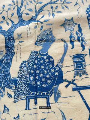 1807 Vintage Wayang Batik su Batik Art & Craft