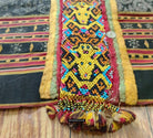 1811 Antique Iban Wedding Skirt Beaded Band Benang Perak-WOVENSOULS Antique Textiles &amp; Art Gallery