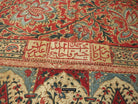 1812 Antique Palampore Kalamkari - Signed - WOVENSOULS Antique Vintage Art Interior Decor