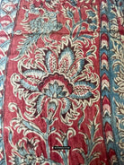 1812 Antique Palampore Kalamkari - Signed - WOVENSOULS Antique Vintage Art Interior Decor