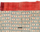 1815 Rare Antique Tibetan Textile Tahden or Pangden with Pattu and Stamp Dye