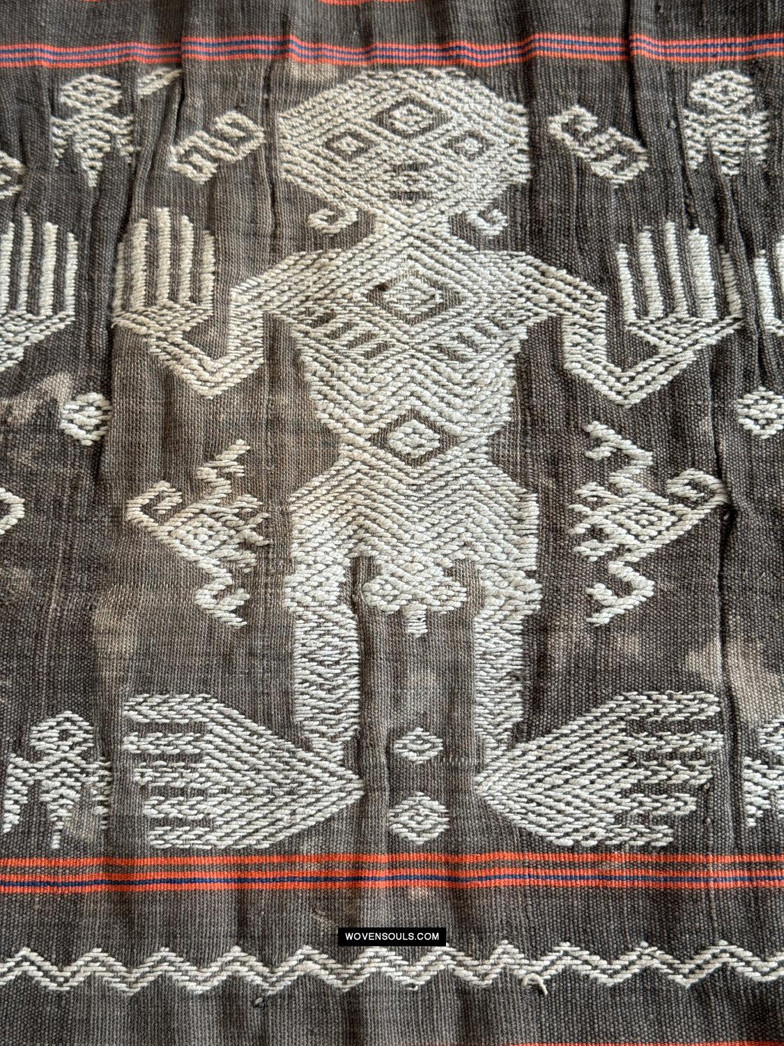 1816 Superb Old Sumba Ceremonial Woven Sarong