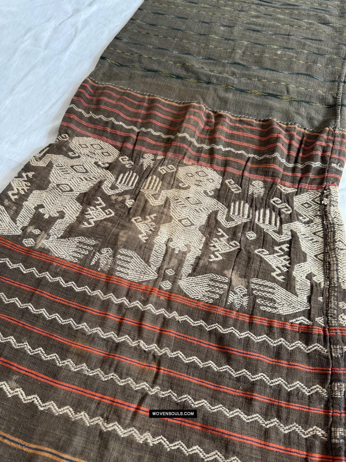 1816 Superb Old Sumba Ceremonial Woven Sarong