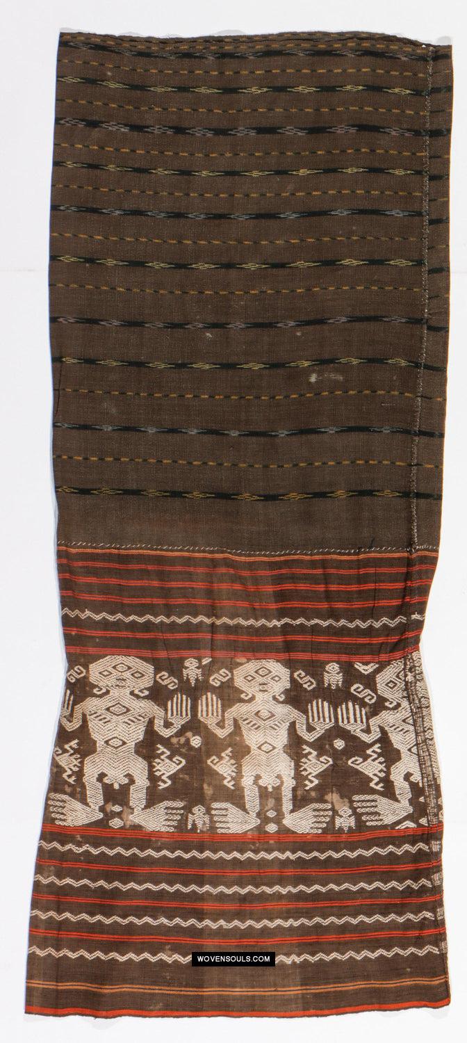 1816 Superb Old Sumba Ceremonial Woven Sarong