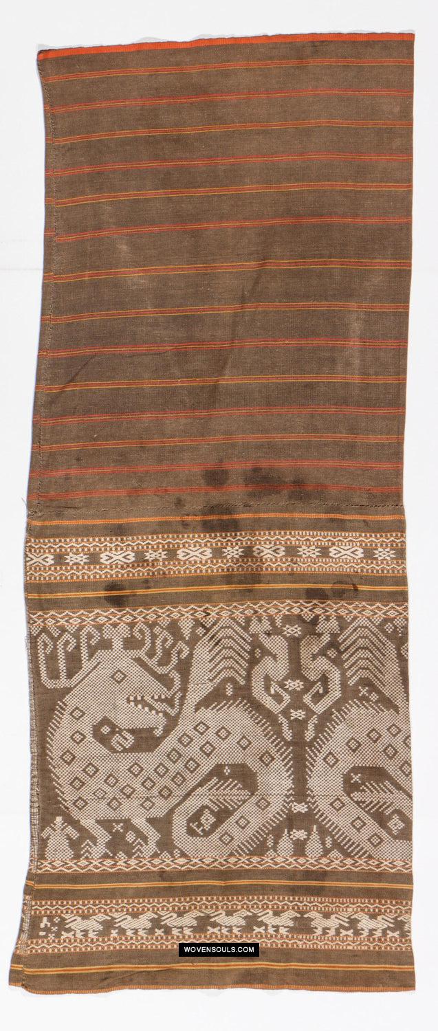 1817 Superb Old Sumba Ceremonial Woven Sarong