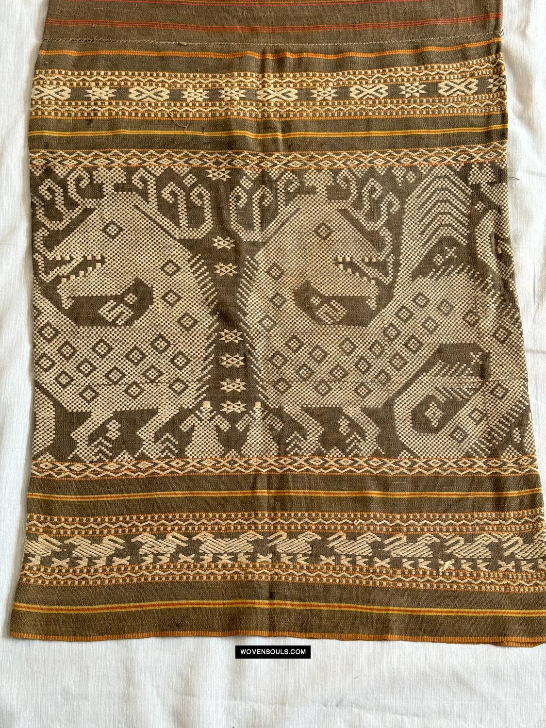 1817 Superb Old Sumba Ceremonial Woven Sarong