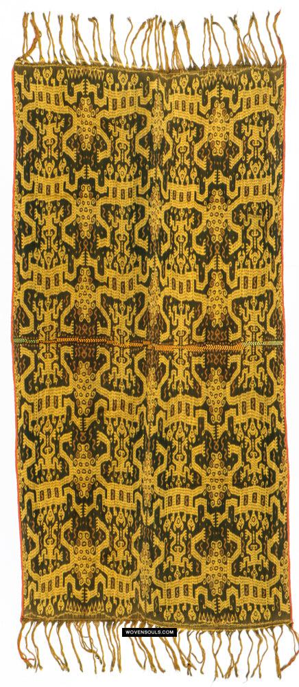 1818 Antique Figurative Ikat - Atoni Timor