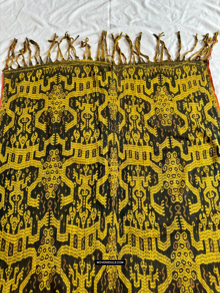 1818 Antique Figurative Ikat - Atoni Timor