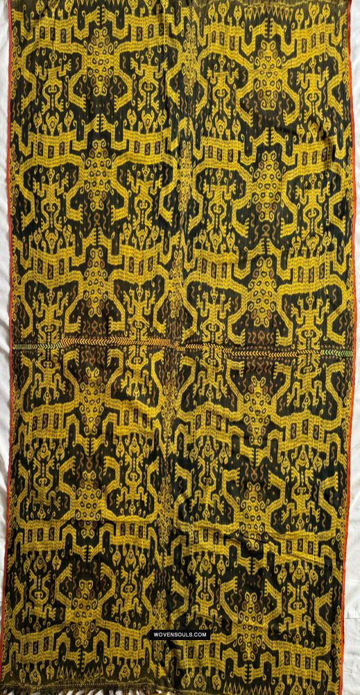 1818 Antique Figurative Ikat - Atoni Timor