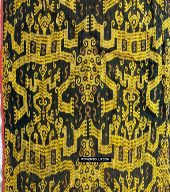 1818 Antique Figurative Ikat - Atoni Timor