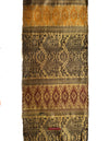 1819 Vintage Laos Silk Weaving Banner Textile Art
