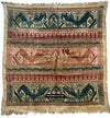 1822 tela de barco antiguo Sumatra Tampan - Tres colores