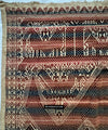 1823 Exceptional Antique Sumatra Tampan Ship Cloth with Five colors