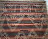 1823 Außergewöhnliche antike Sumatra -Tampan -Schifftuch mit fünf Farben