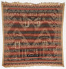 1823 Exceptional Antique Sumatra Tampan Ship Cloth with Five colors