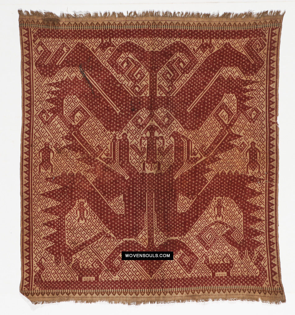1827 Antique Sumatra Tampan Cloth