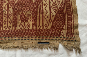 1828 Antique Sumatra Tampan Ship Cloth
