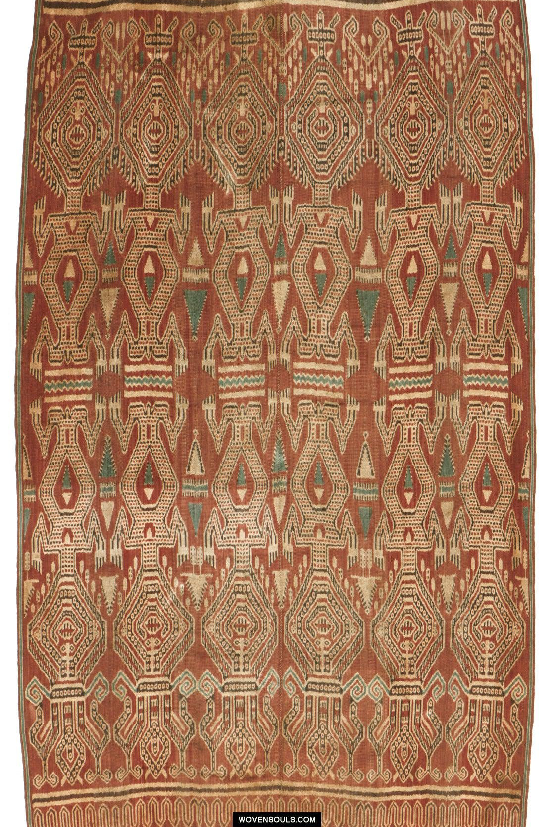 Iban Pattern Railing Antique Iban Ikat Pua Kumbu – WOVENSOULS Antique Textiles & Art Gallery