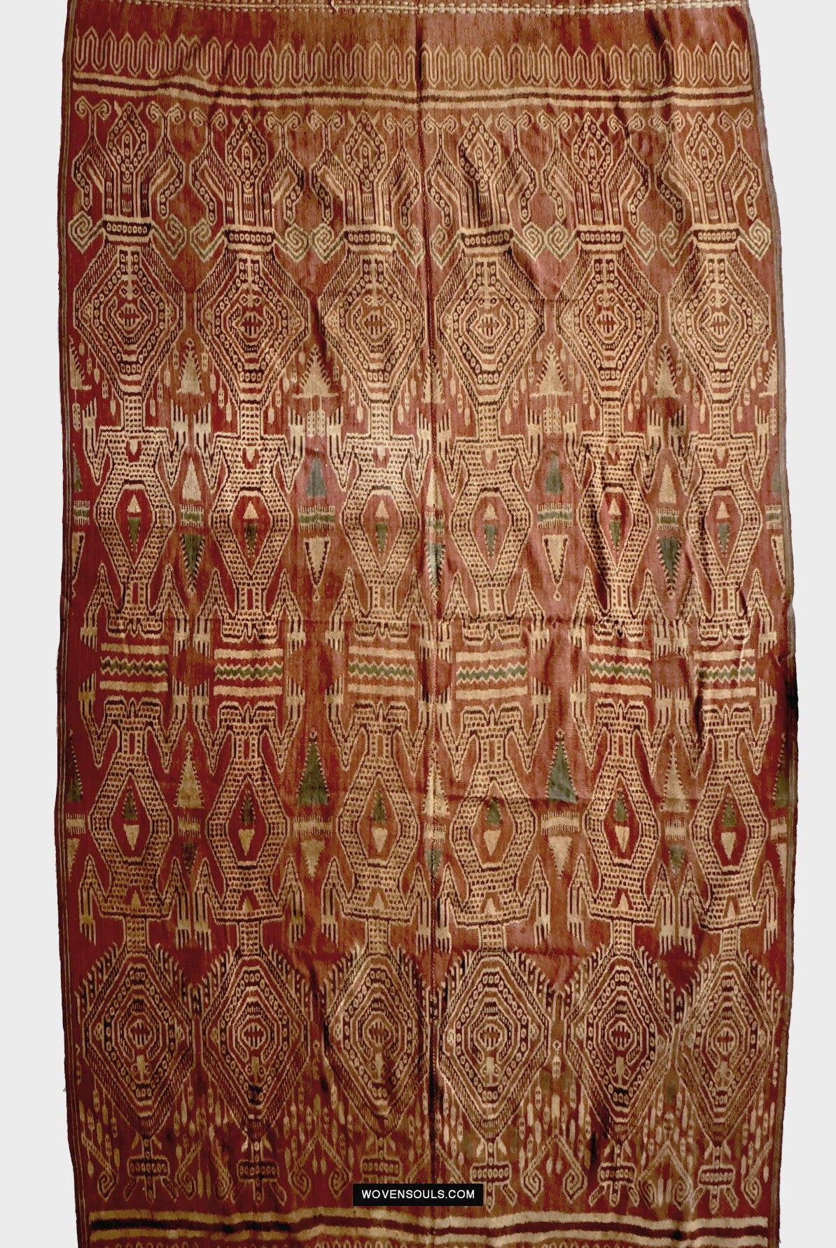 Iban Pattern Railing Antique Iban Ikat Pua Kumbu – WOVENSOULS Antique Textiles & Art Gallery