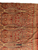 1830 Antique Iban Ceremonial Ikat - Crocodiles & Monkeys