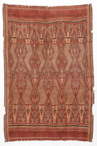 1831 Antique Iban Ceremonial Ikat - Serpent Buah Penyandih Ngelai