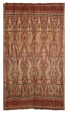 1831 Antique Iban Ceremonial Ikat - Serpent Buah Penyandih Ngelai