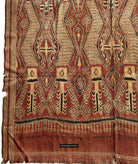 1831 Antique Iban Ceremonial Ikat - Serpent Buah Penyandih Ngelai