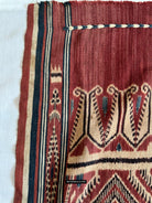 1833 Antique Iban Ceremonial Ikat - Hawk Pattern