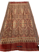 1833 Antique Iban Ceremonial Ikat - Hawk Pattern