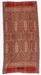 1833 Antique Iban Ceremonial Ikat - Hawk Pattern