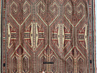 1833 Antique Iban Ceremonial Ikat - Hawk Pattern