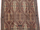 1833 Antique Iban Ceremonial Ikat - Hawk Pattern