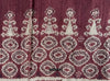 1834 Antique Iban Ceremonial Ikat - Superb Vine Pattern + Rings