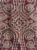 1834 Antique Iban Ceremonial Ikat - Superb Vine Pattern + Rings