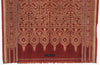 1834 Antique Iban Ceremonial Ikat - Superb Vine Pattern + Rings