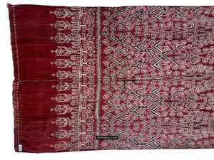 1836 Antique Iban Ceremonial Ikat - Vine Pattern