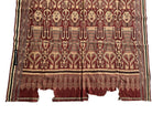 1839 Antique Iban Ceremonial Ikat - Anthropomorphs / Engkaramba