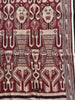 1839 Antique Iban Ceremonial Ikat - Anthropomorphs / Engkaramba