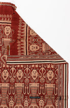 1839 Antique Iban Ceremonial Ikat - Anthropomorphs / Engkaramba