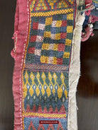 184 Vintage Banjara Tribal Groom's Belt-WOVENSOULS-Antique-Vintage-Textiles-Art-Decor