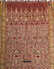 1841 Antique Iban Ceremonial Ikat / Blue / Trophy Skulls